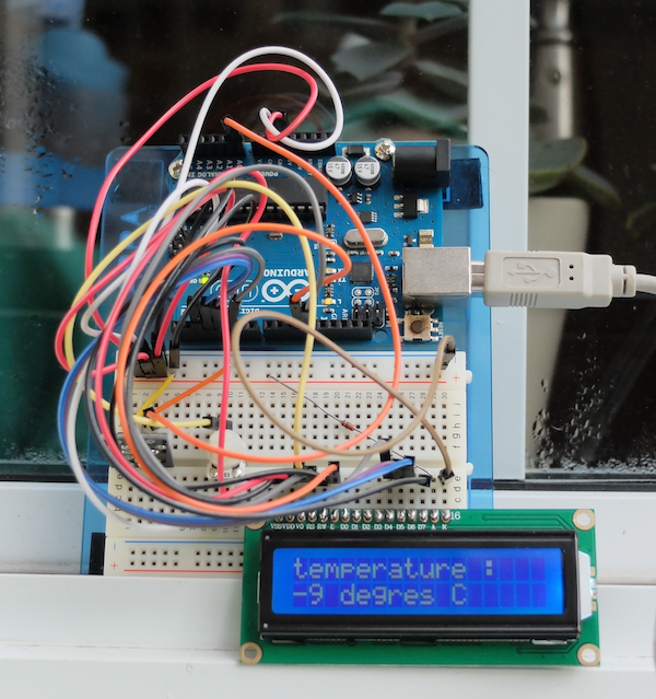 Mesure et affichage de la température avec Arduino - Mr PiGG.ca